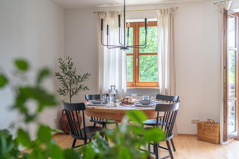 Stilvolle Seewohnung In Utting Utting am Ammersee Esterno foto